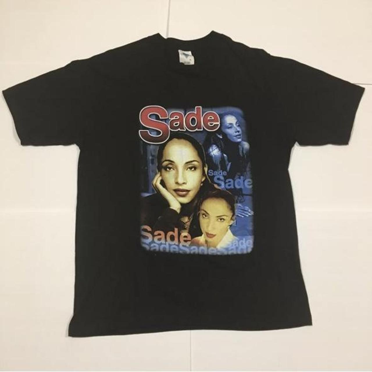 Vintage Sade Lovers Rock Tour Bootleg Rap Tee Shirt... - Depop