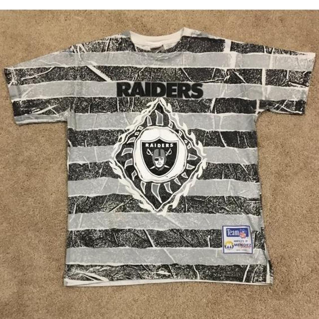 Vintage 1990s LA Raiders single stitch - Depop