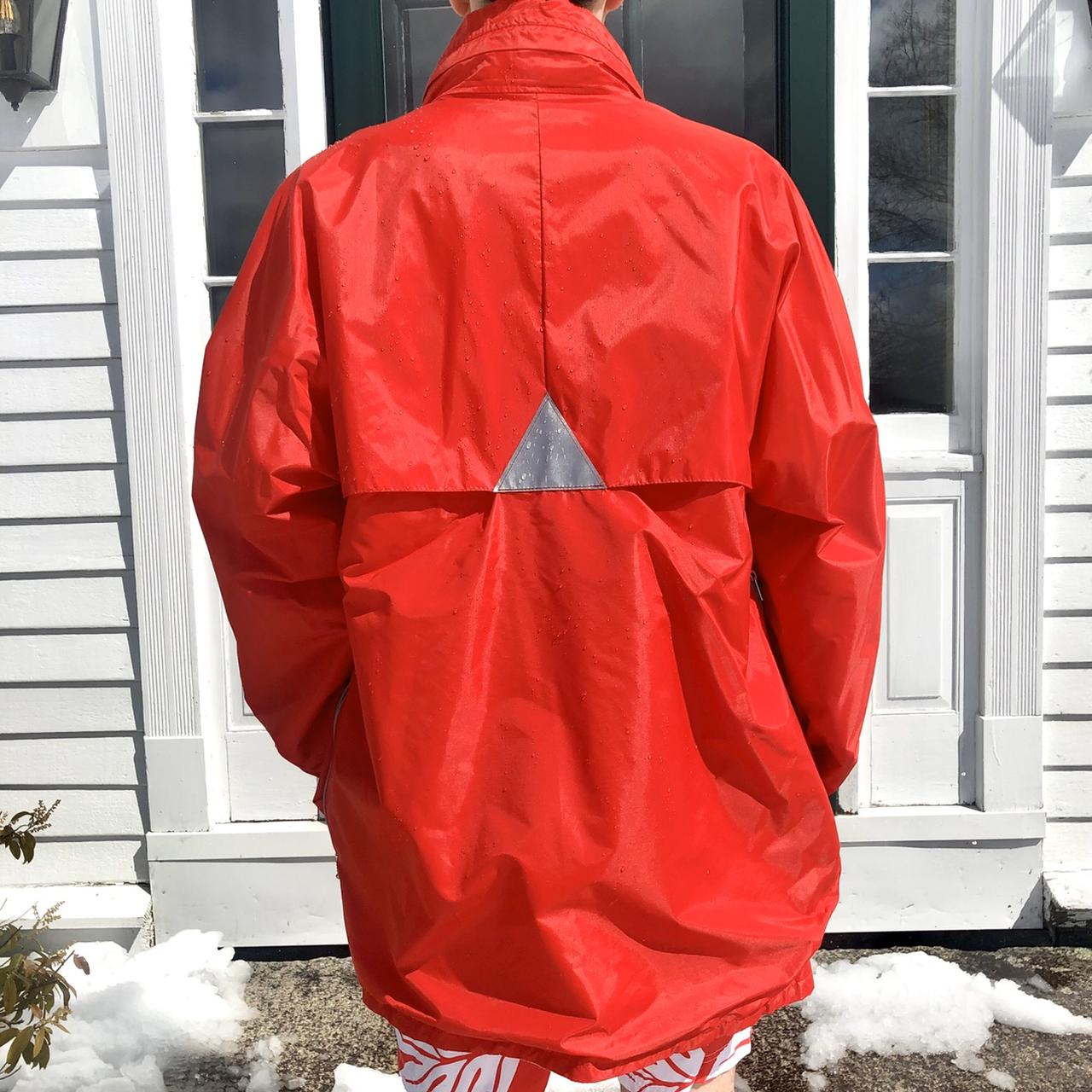 K-Way Men's Red and White Jacket (4)