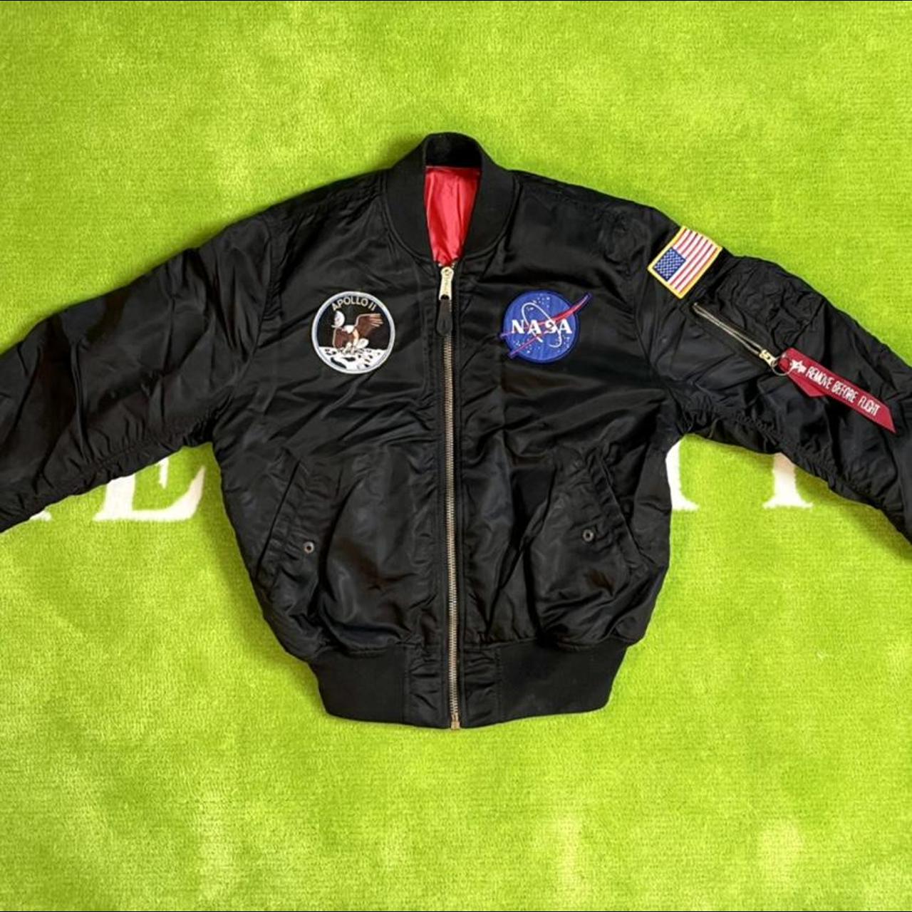 NASA Flight jacket #Nasa #FlightJacket #USA - Depop