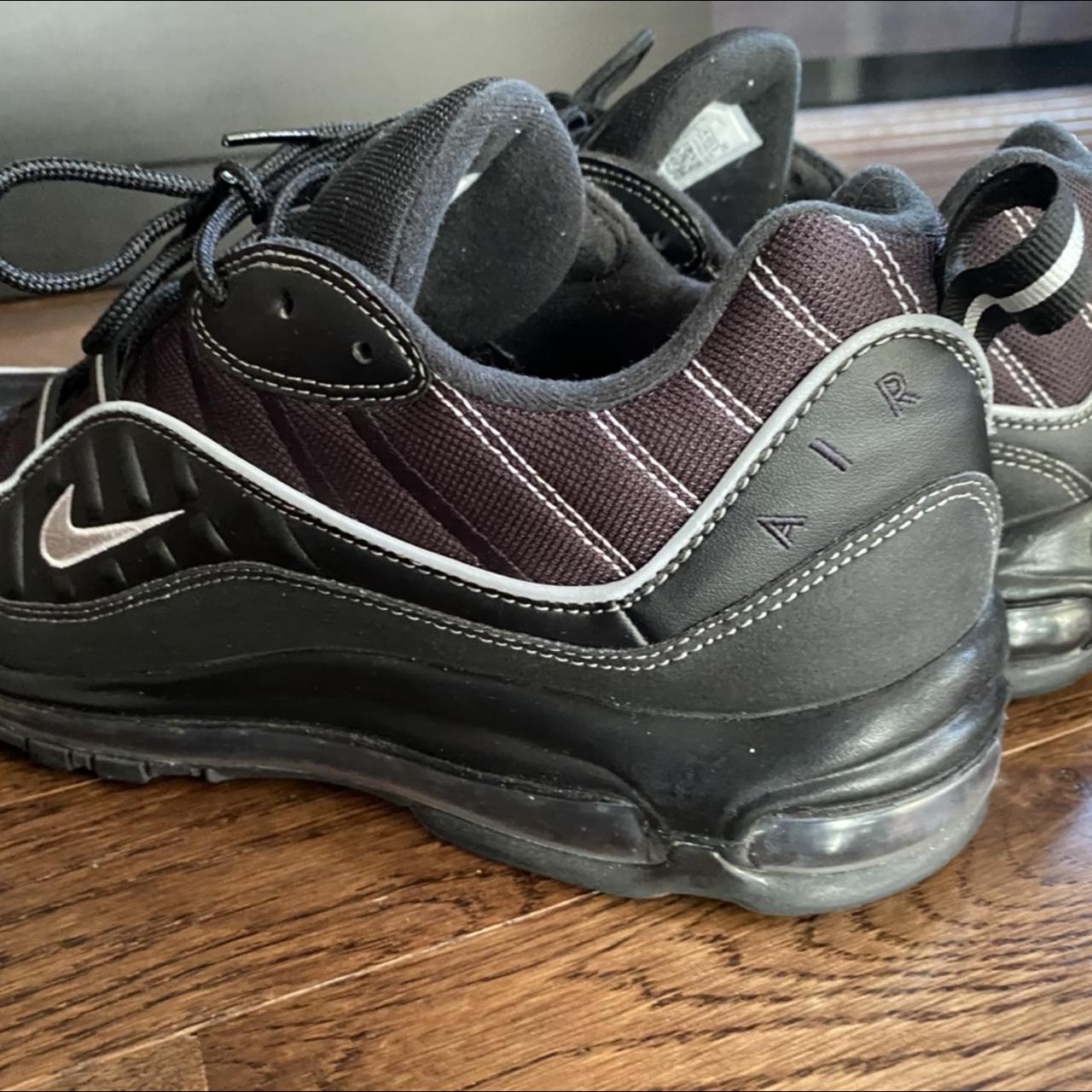 Air max 98 black metallic silver oil grey best sale