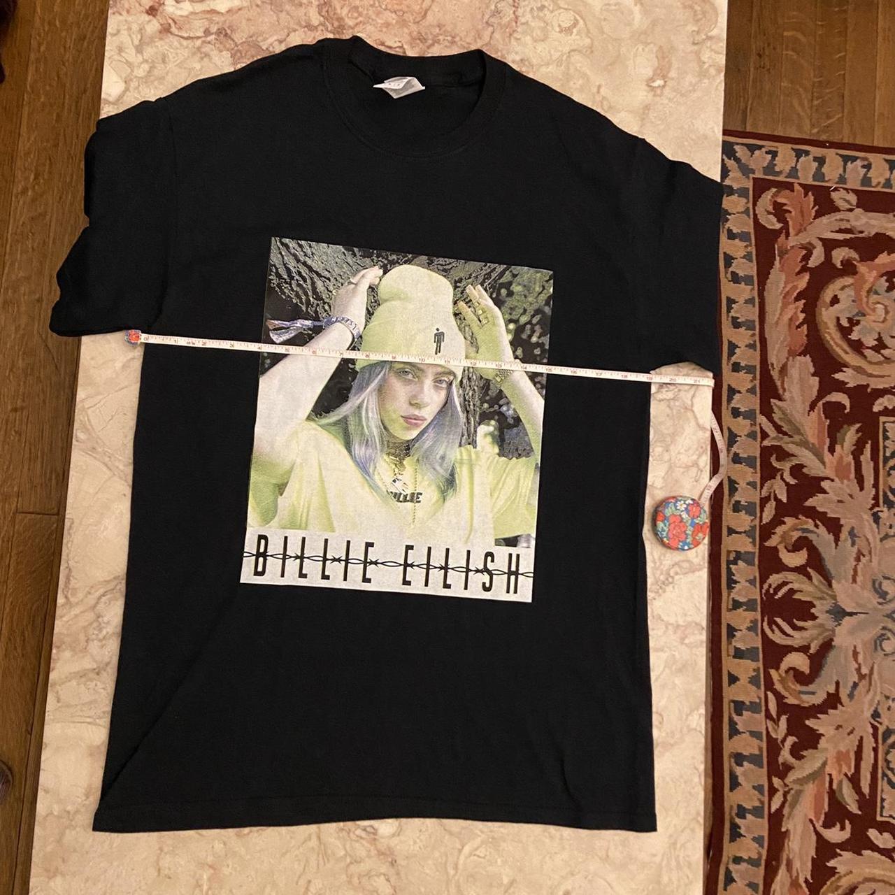 Billie Eilish New without tags, Black 100% Cotton... - Depop