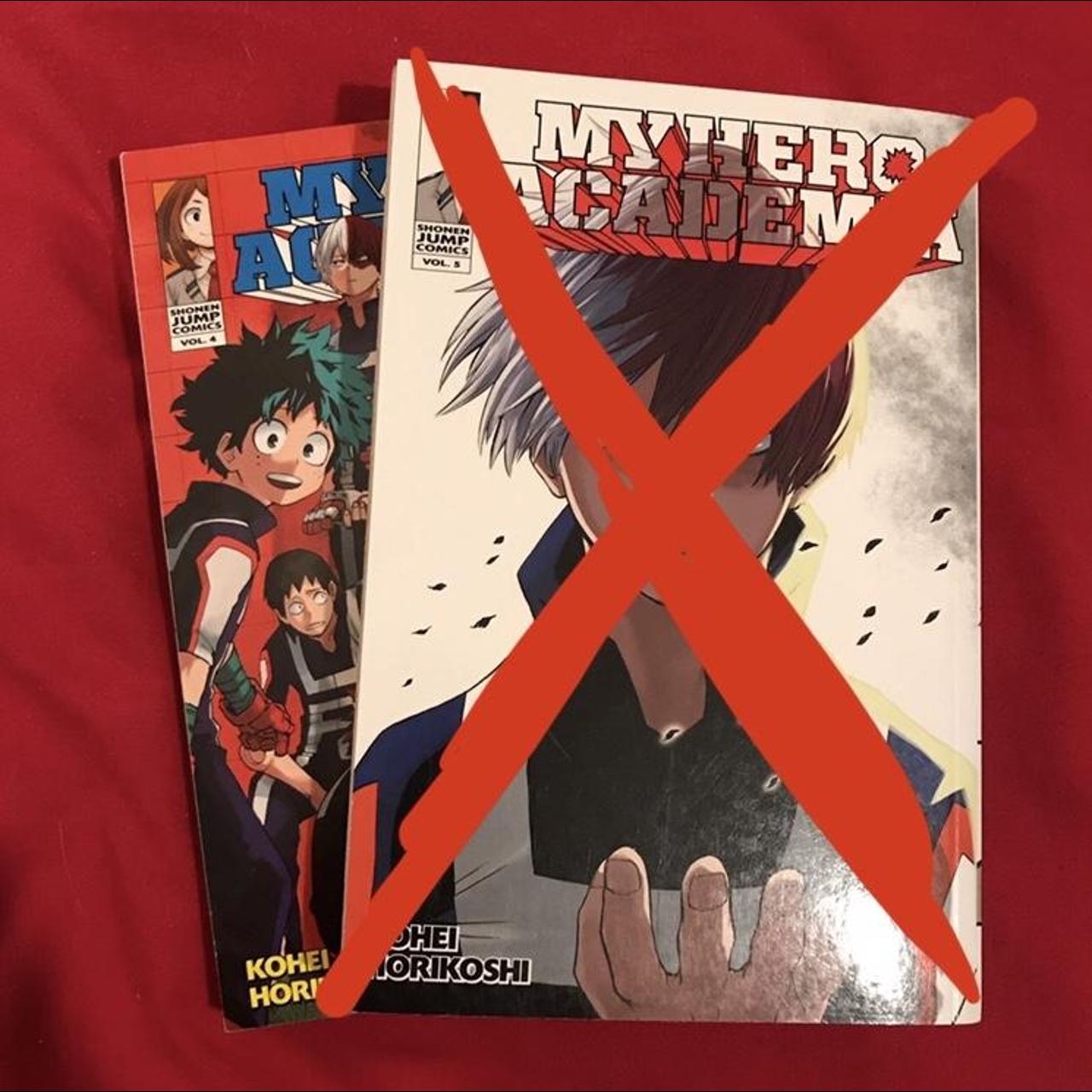 My Hero Academia Manga Volume 4