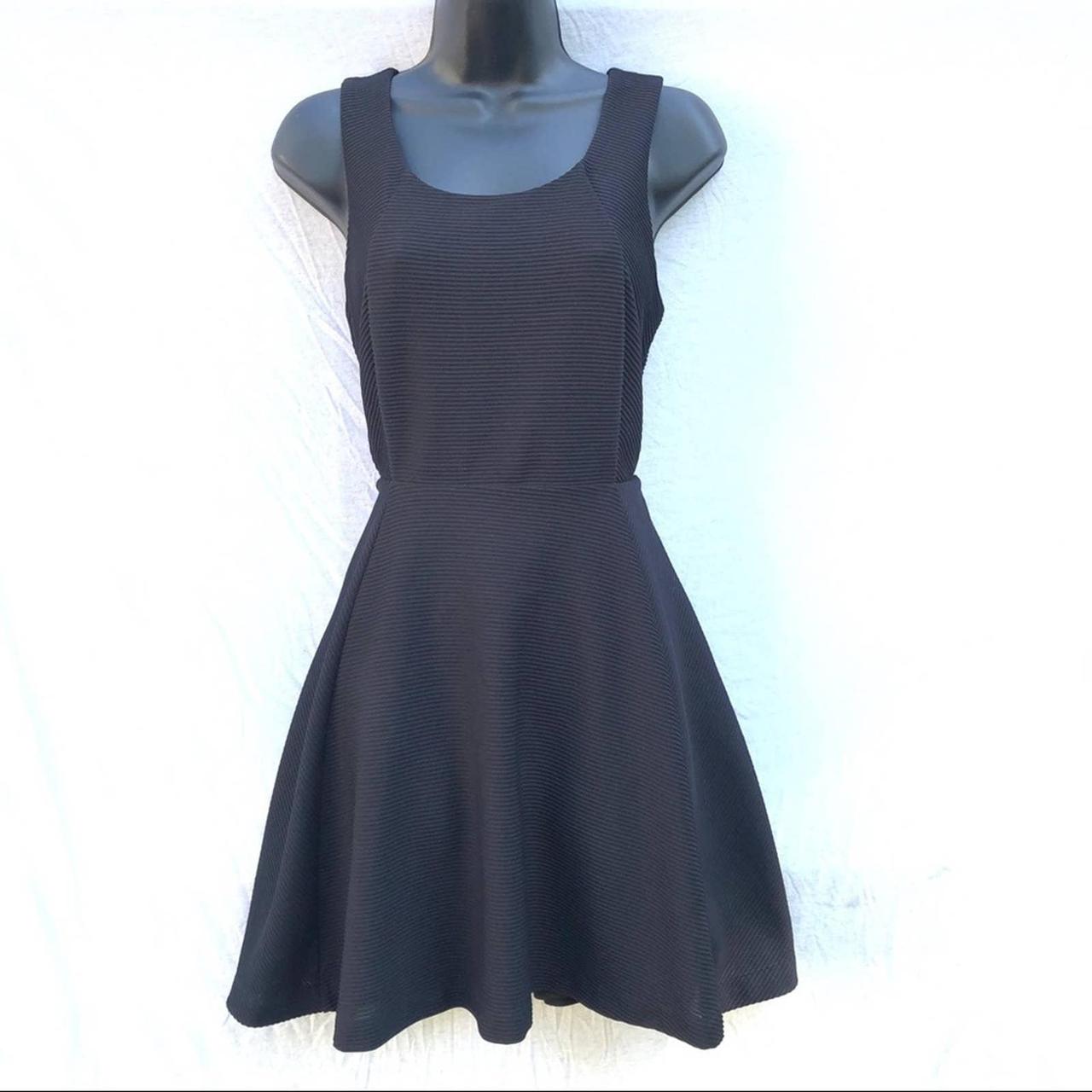 express black skater dress