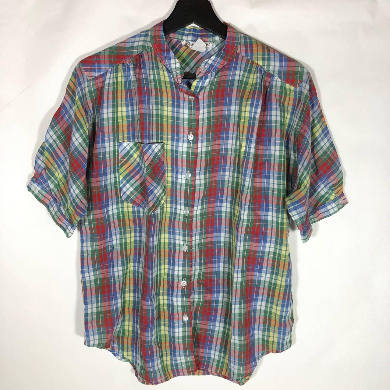Product Image 1 - Good condition vintage madras plaid