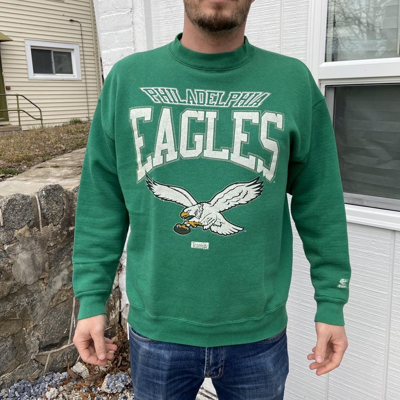 eagles kelly green sweater
