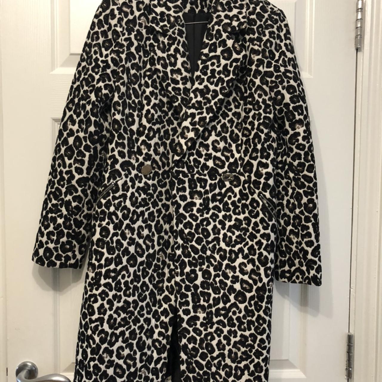 Star on sale print coat