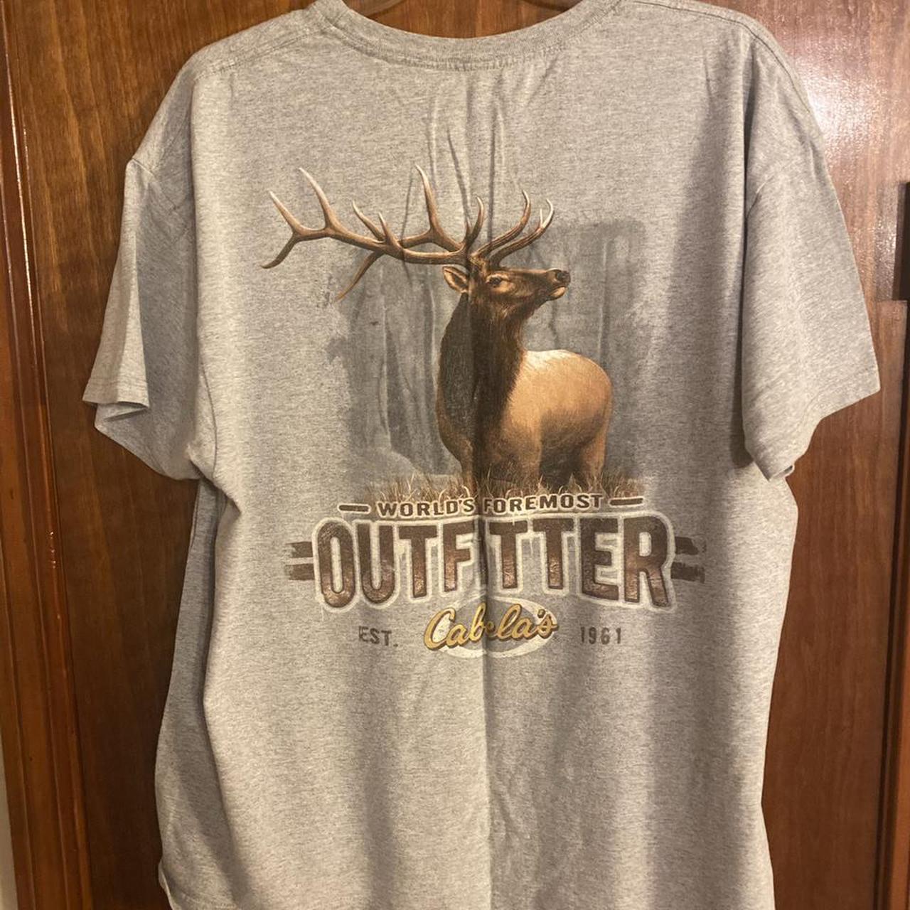 Worlds Foremost Outfitter CABELA'S Since 1961 Mens XL T-Shirt