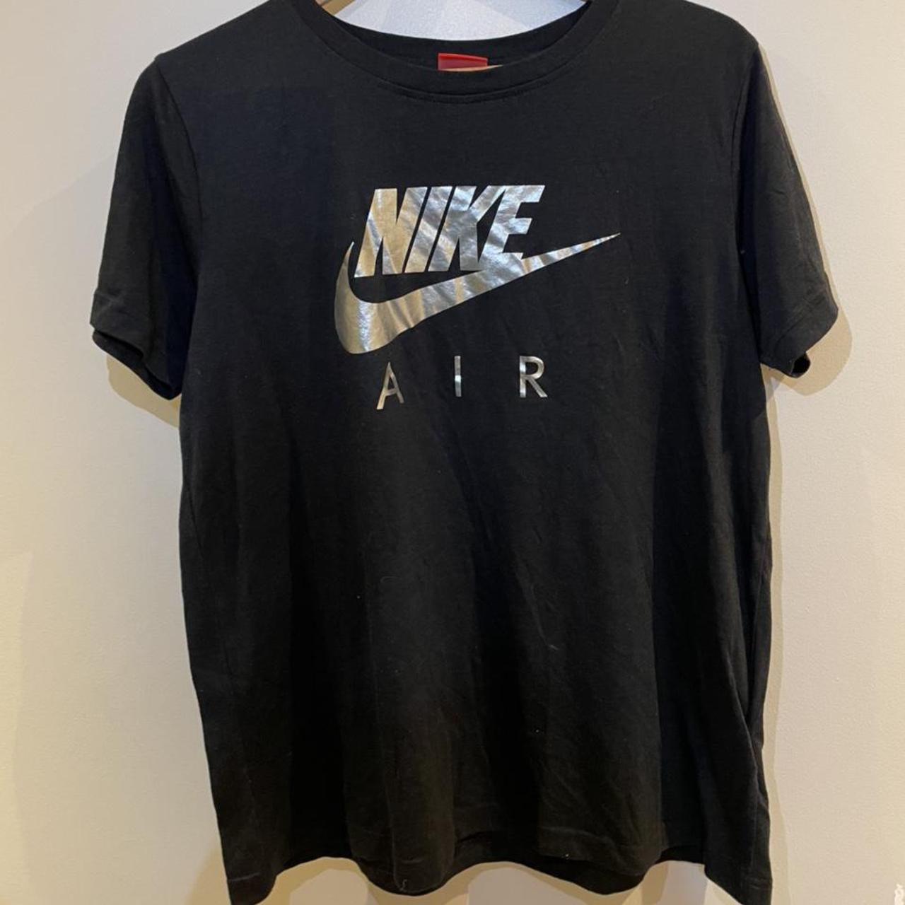 womens nike metallic shirt