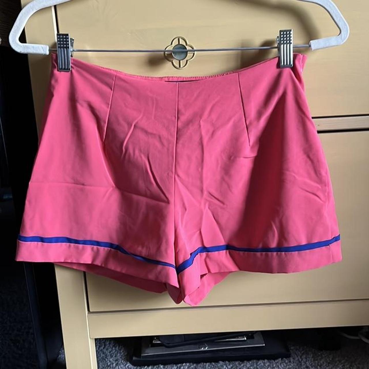 Francesca’s Collections Pink Short Shorts with... - Depop