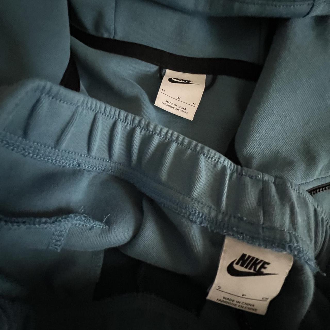 Nike tech fleece full tracksuit dutch / baby blue... Depop