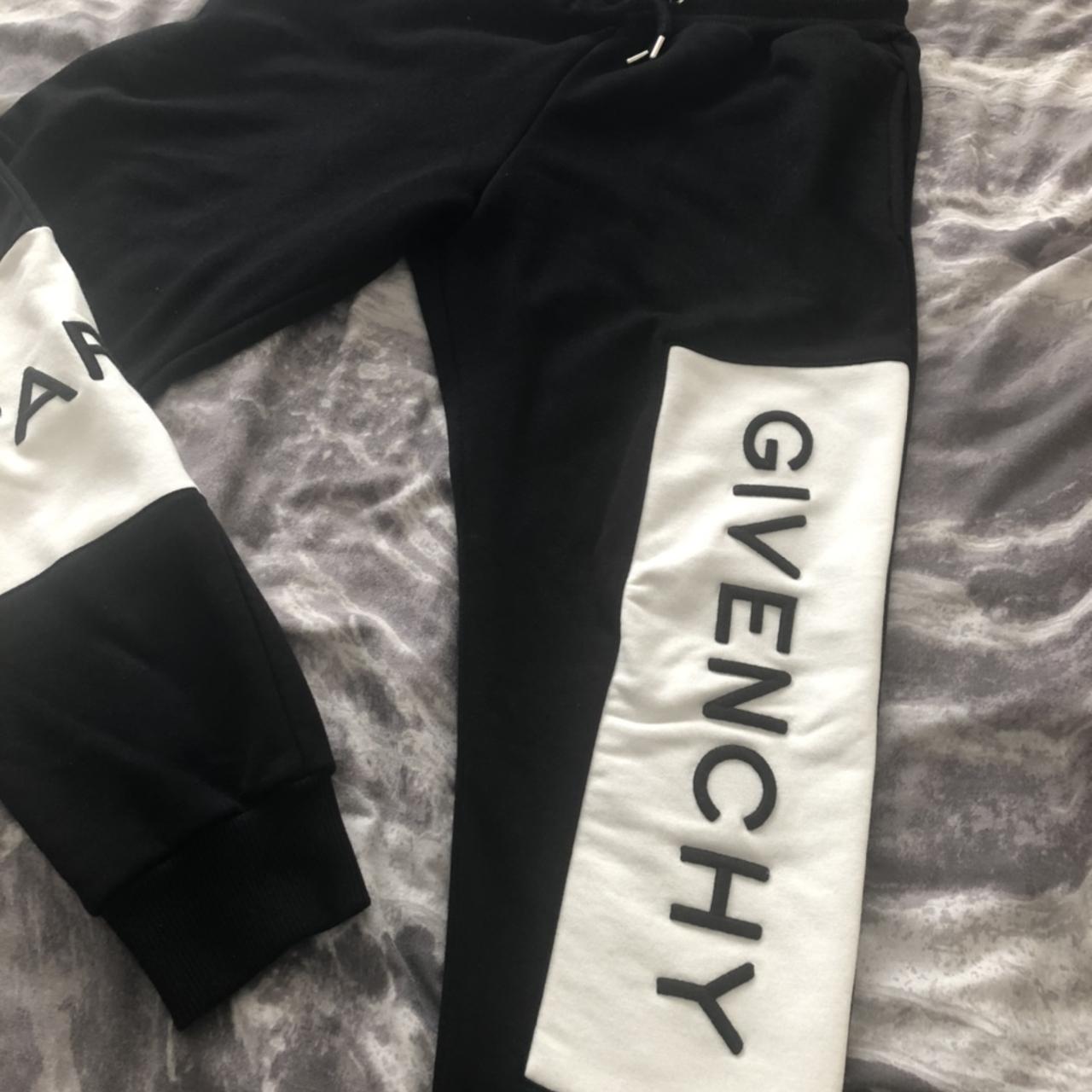 givenchy paris tracksuit grey