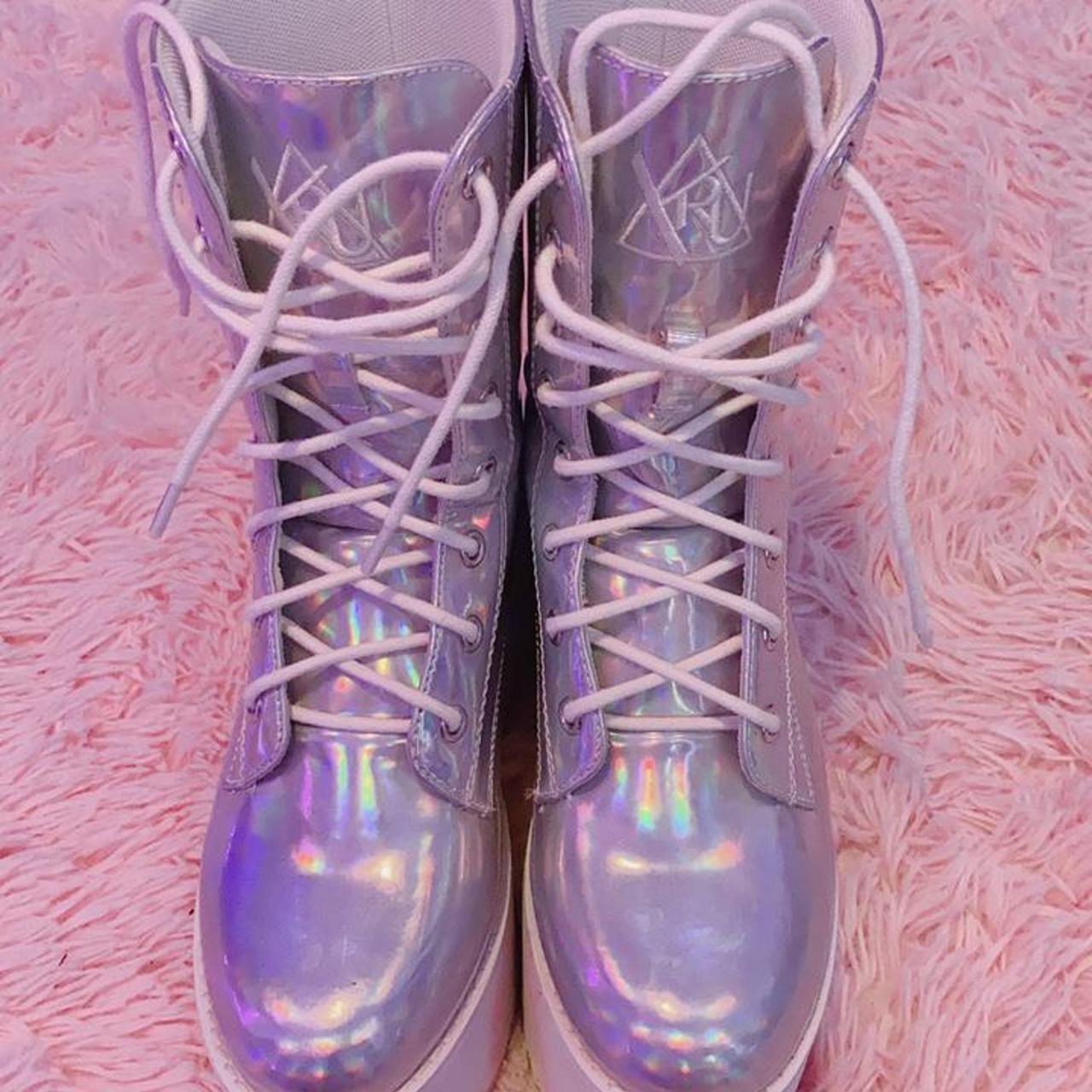 yru pink boots