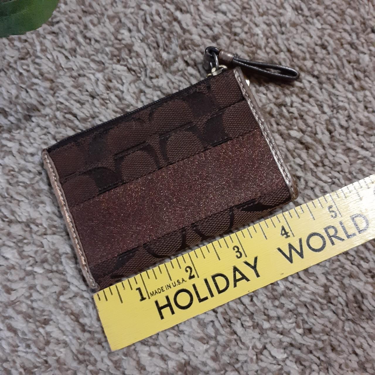 Authentic coach keychain wallet , PRICE FIRM , Gently