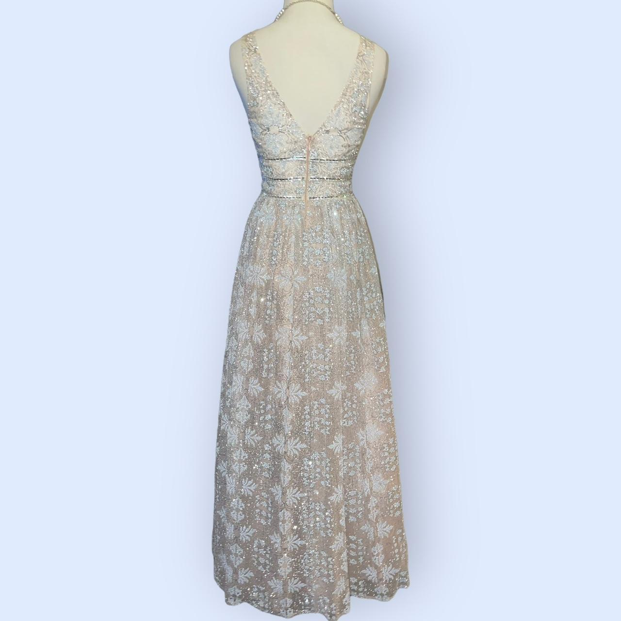 Giani Bernini Women's Tan and Silver Dress (2)