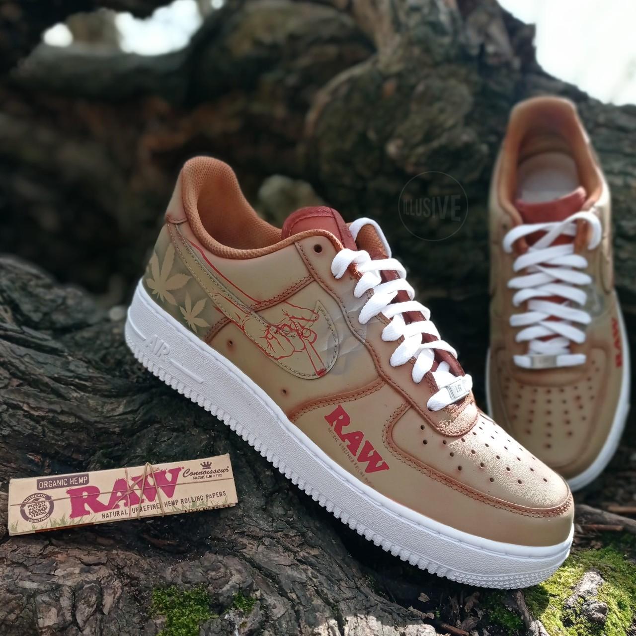 Custom Air Force 1 - RAW Papers