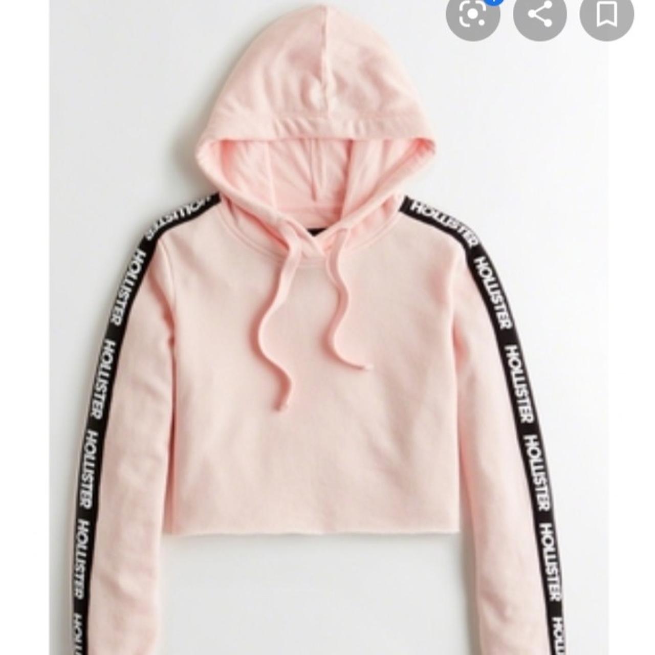 hollister cropped hoodie