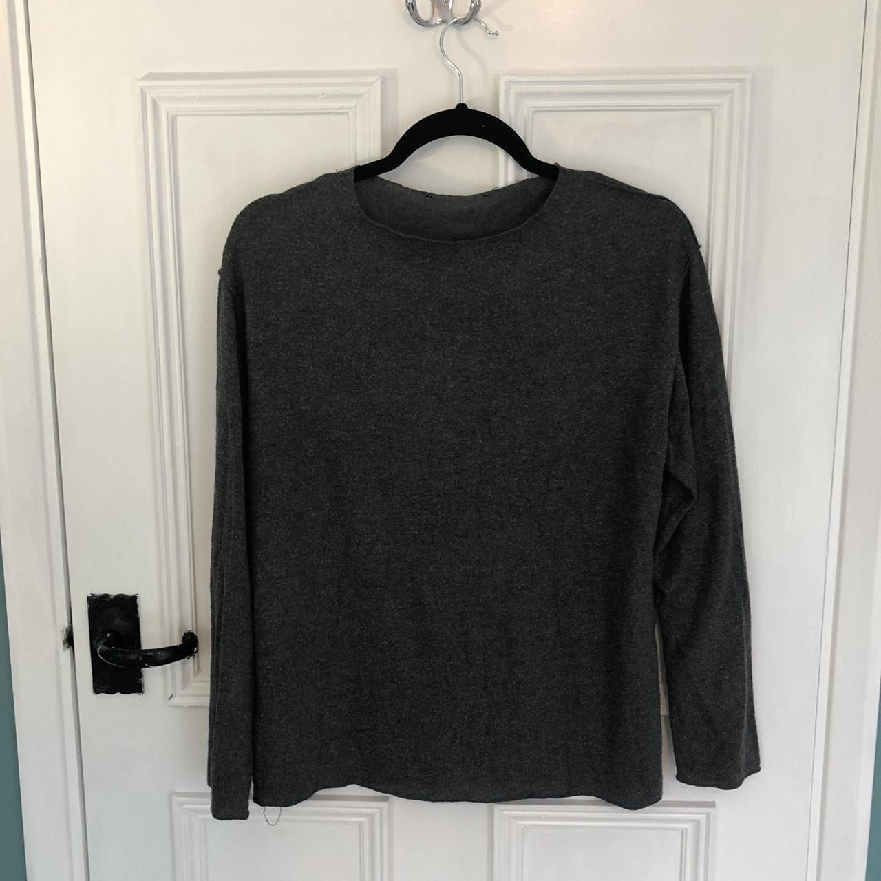 Zara Women's Grey Jumper | Depop