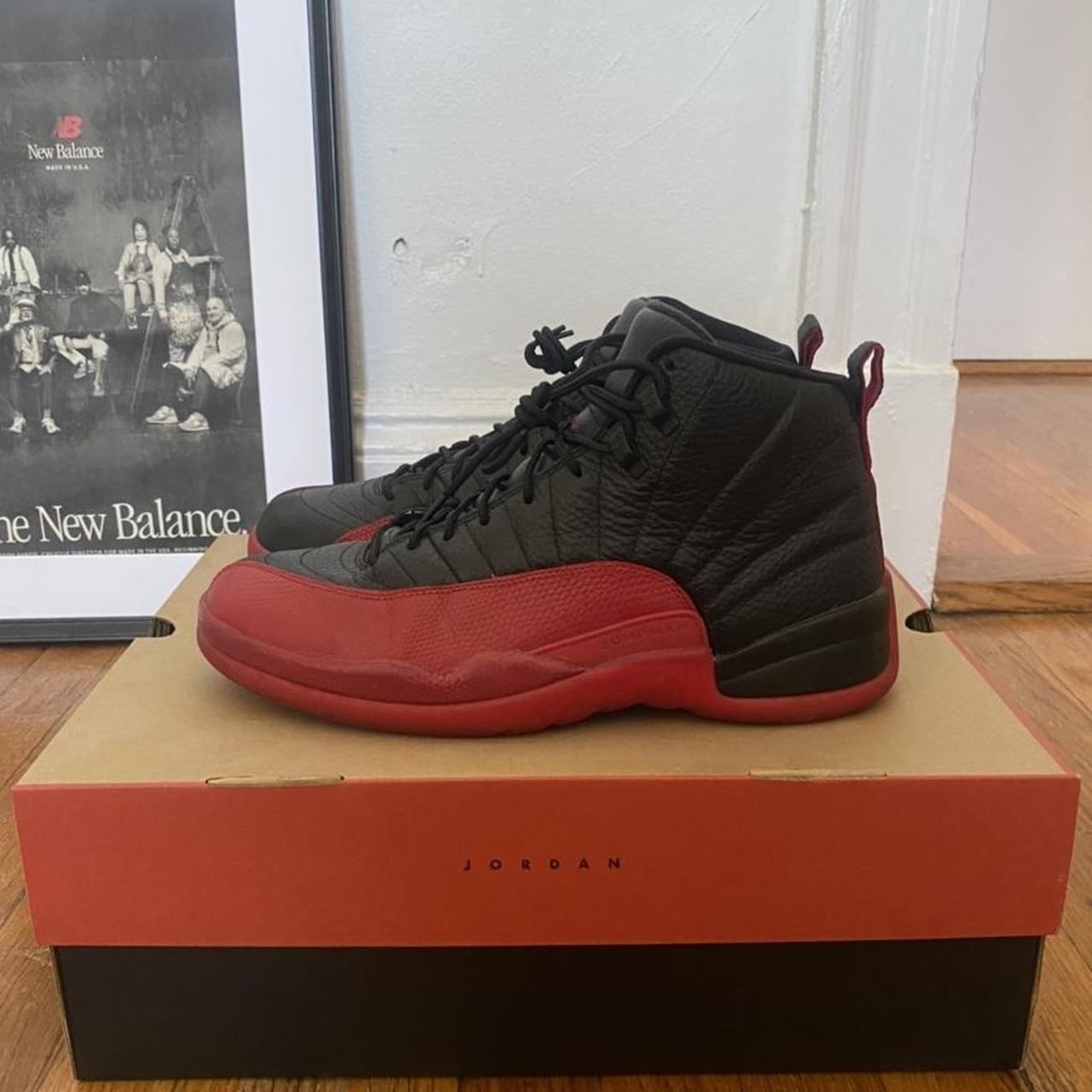 Air Jordan 12 (2016) ‘Flu Game’ Size 10.5... - Depop