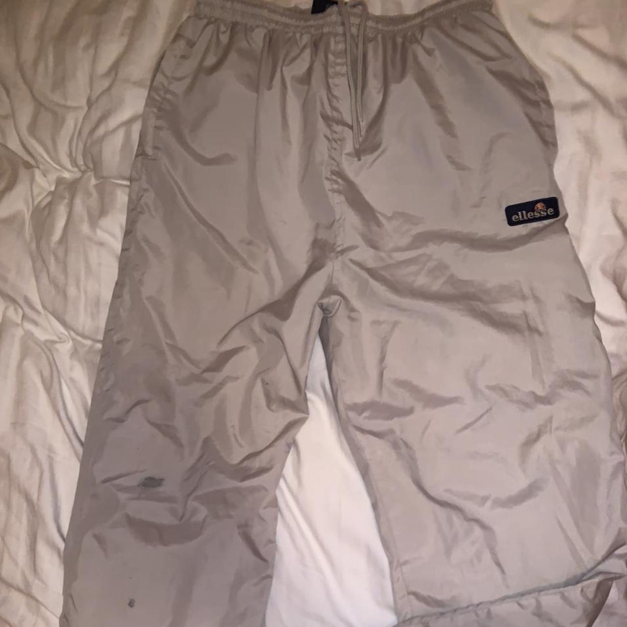 Ellesse Men's Cream Joggers-tracksuits | Depop