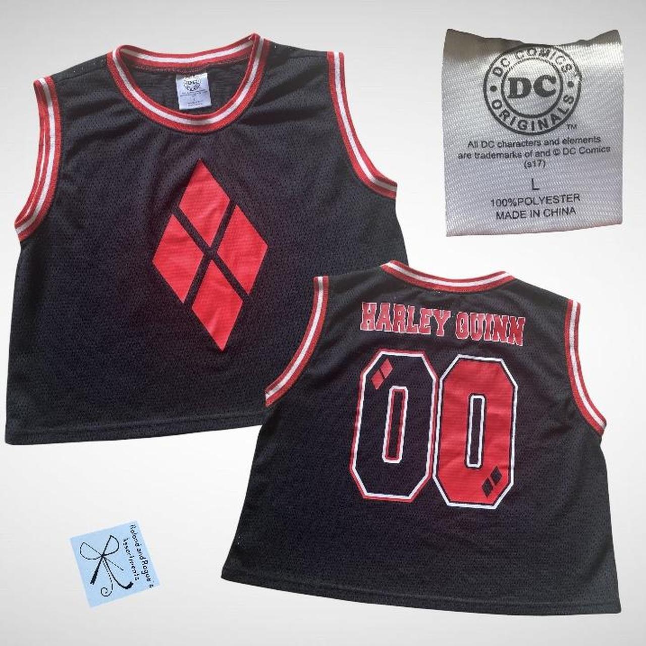 DC Comics Originals 2017 Harley Quinn 00 Boxy Jersey... Depop