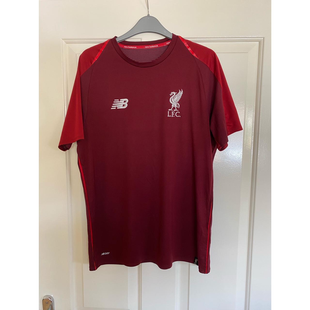 liverpool new balance training top