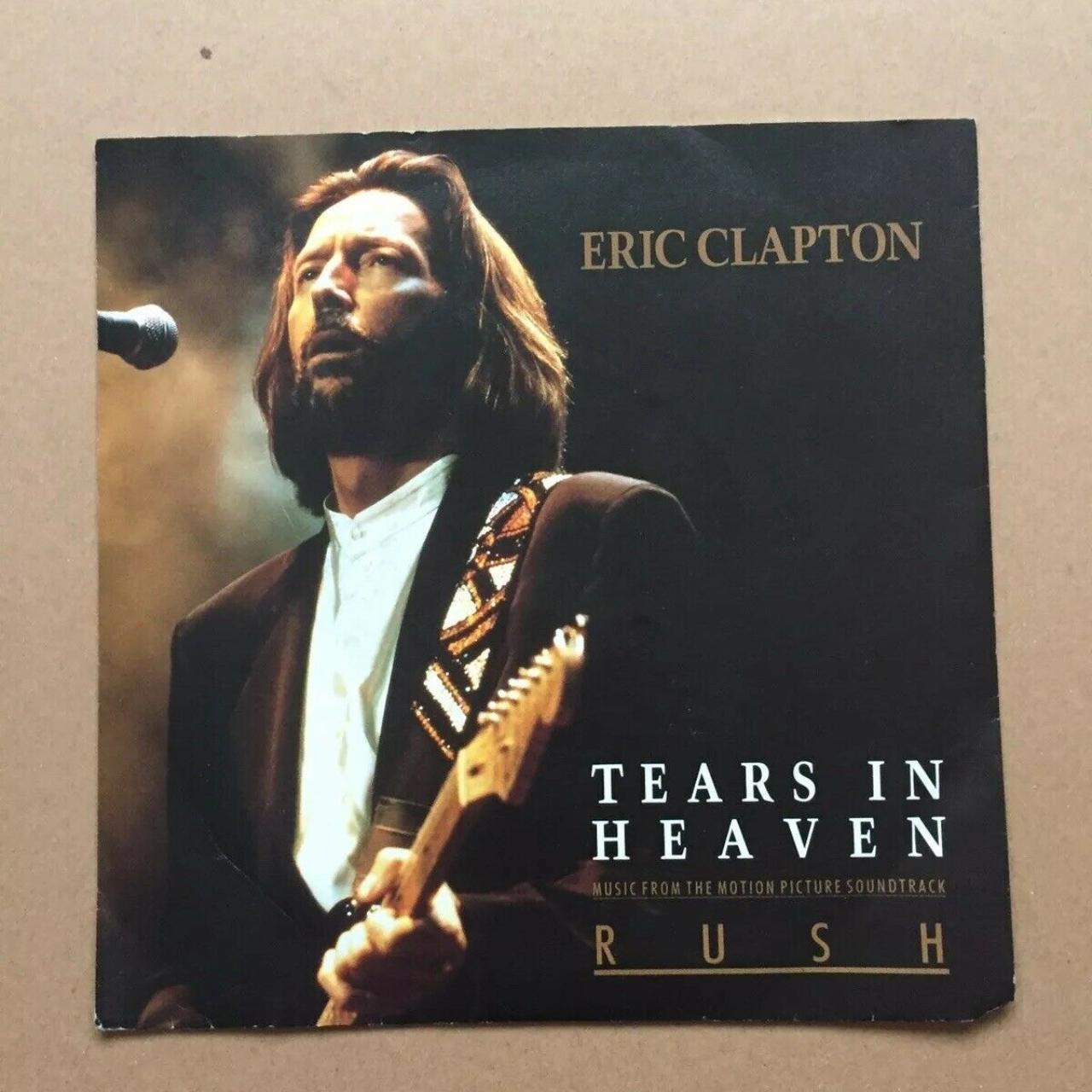 ERIC CLAPTON TEARS IN HEAVEN RUSH VINYL 7 inch | Depop