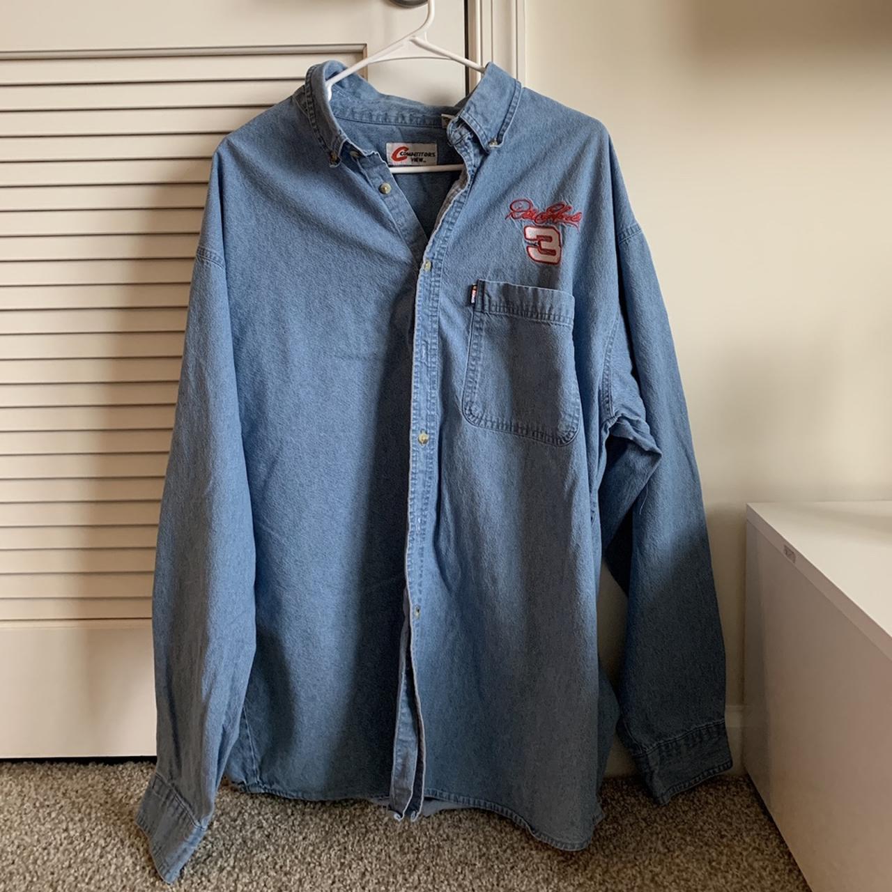 cav empt denim shirt