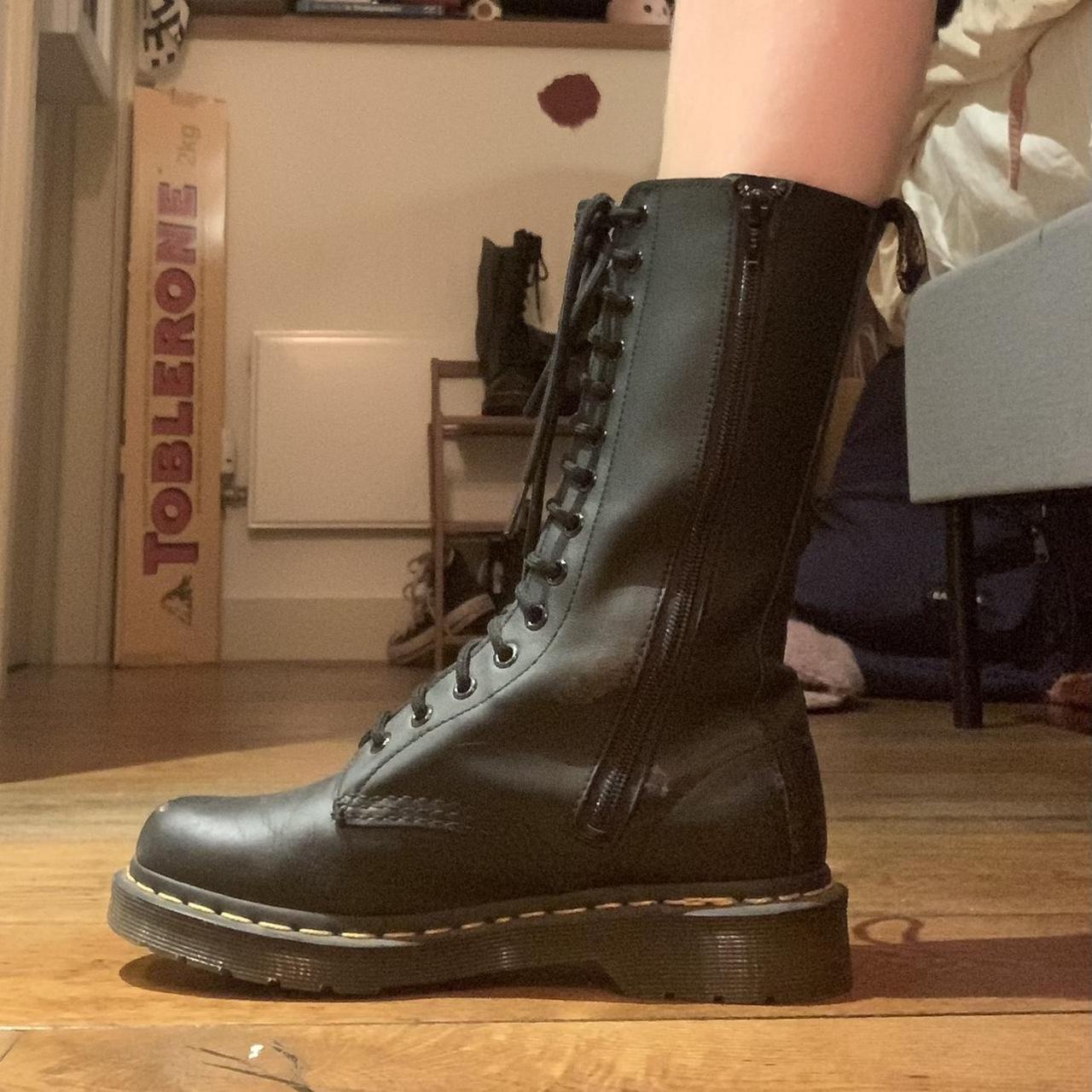 1914 vonda leather high boots
