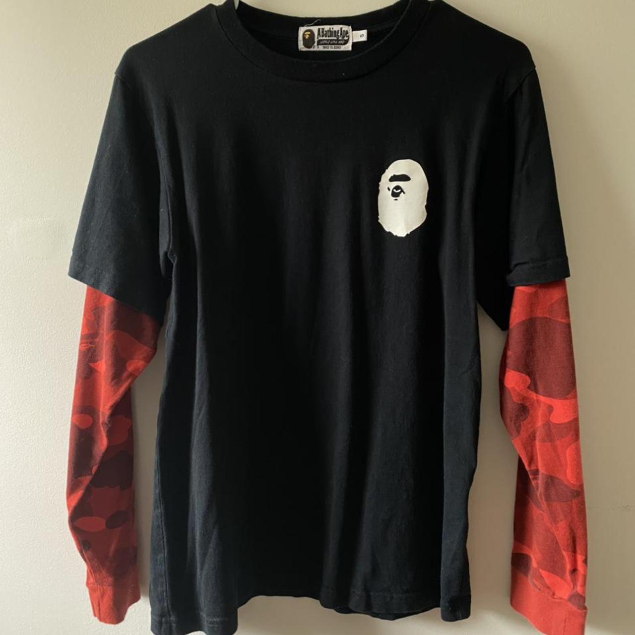 bape layered tee