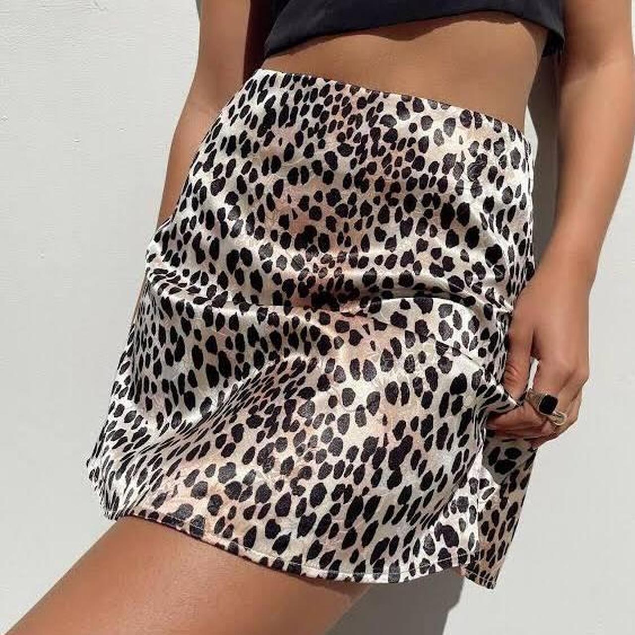 Leopard mini discount skirt princess polly