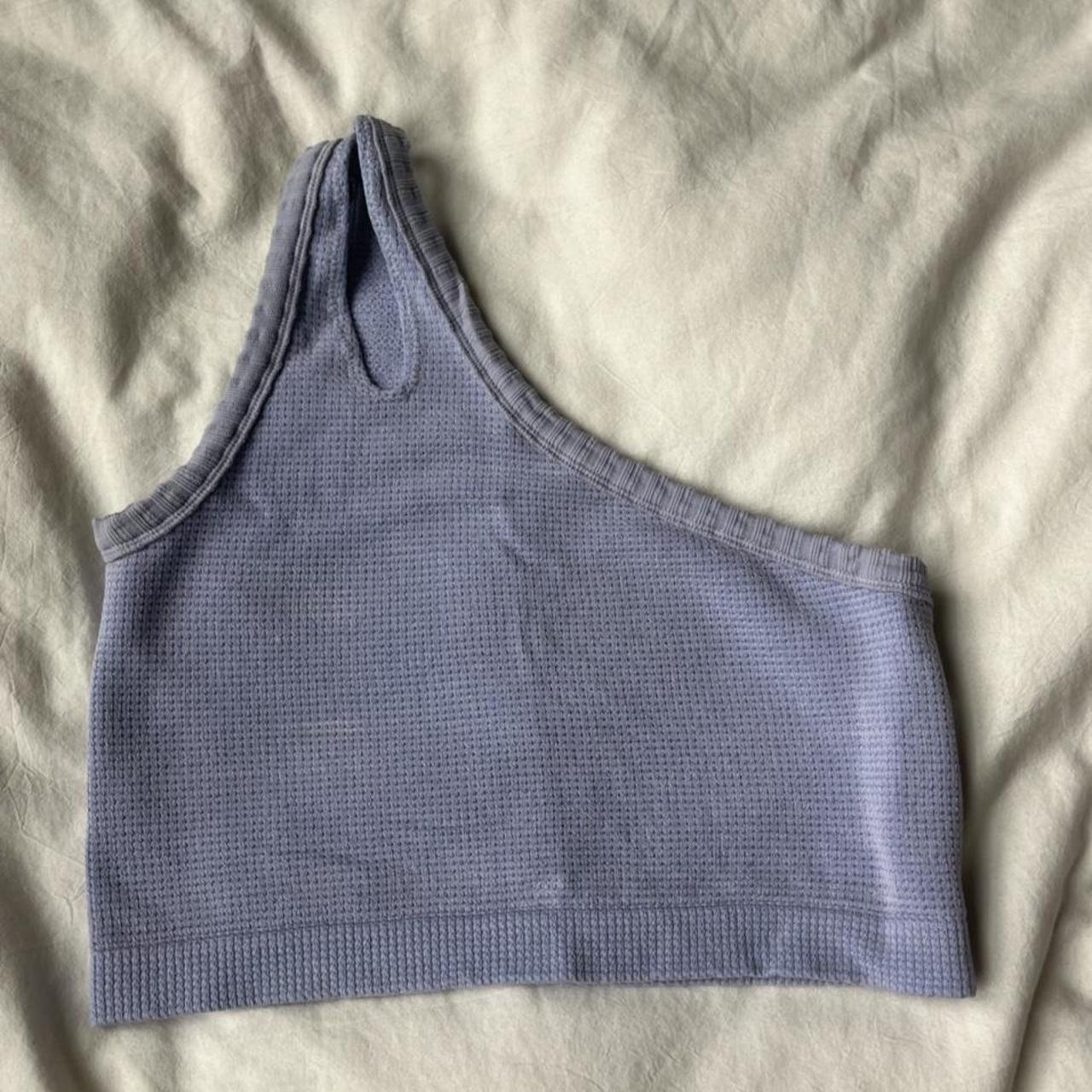 Out From Under Urban Outfitters Purple One Shoulder - Depop