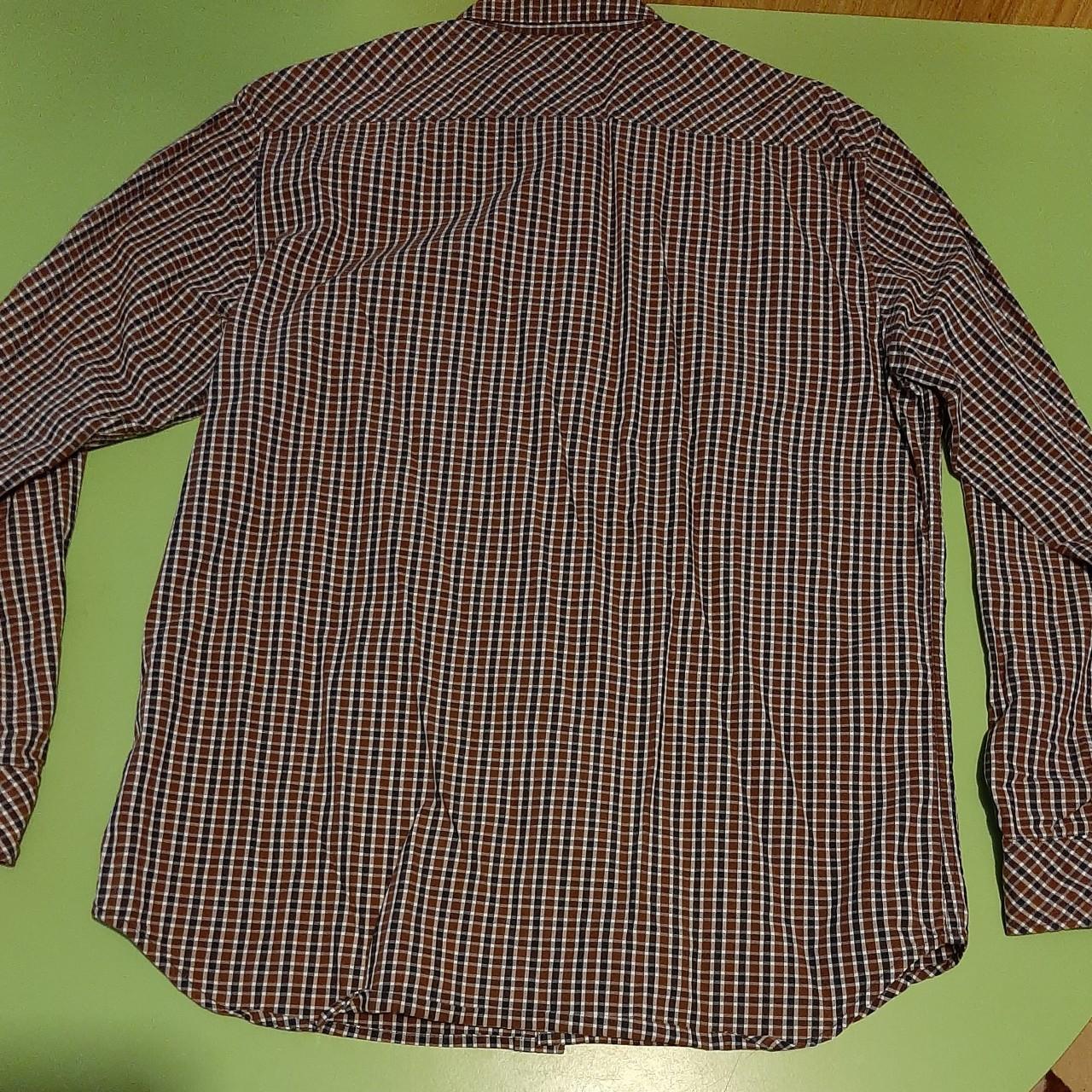 RVCA Mens long sleeve checkered shirt. Size medium.... Depop