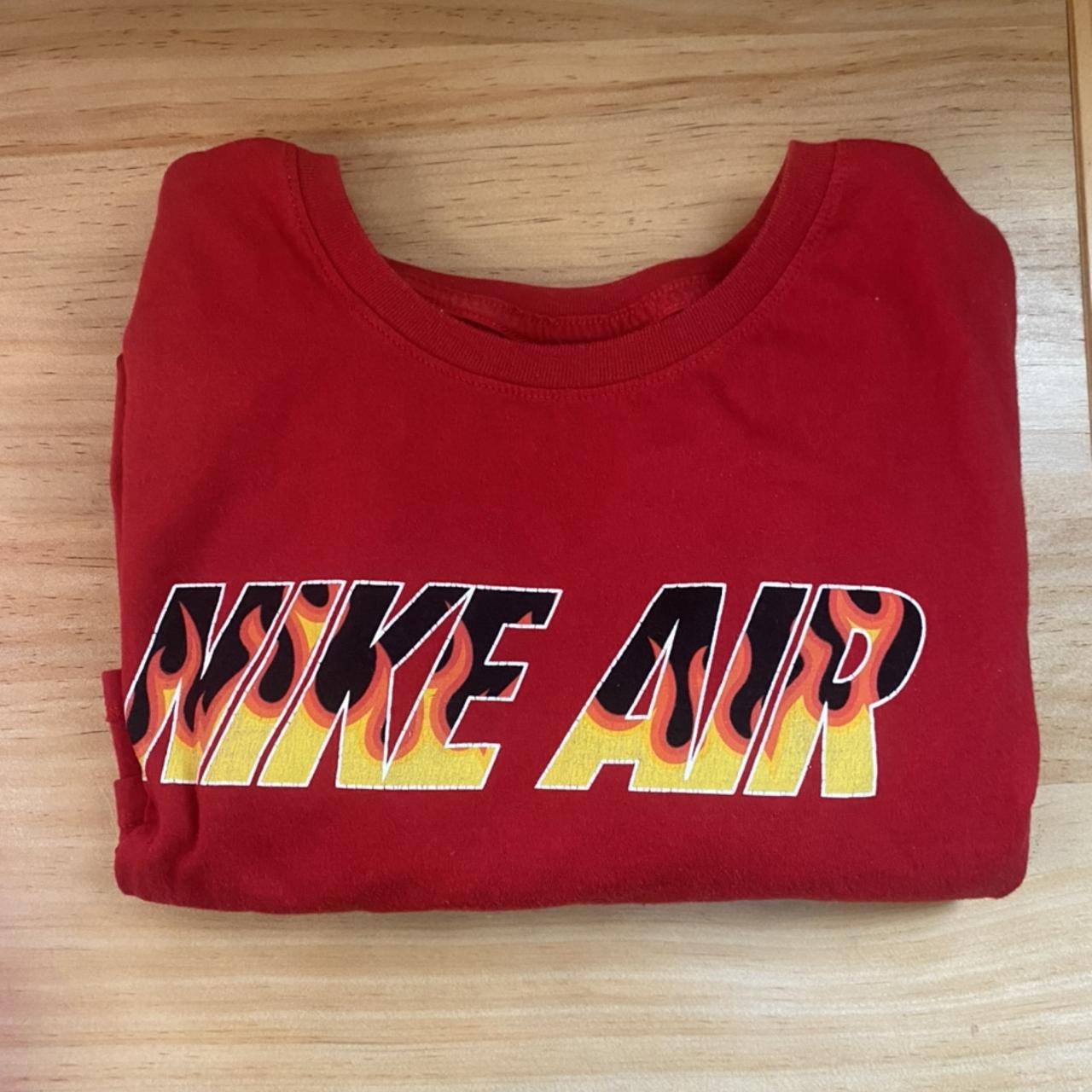 Nike air flame logo best sale