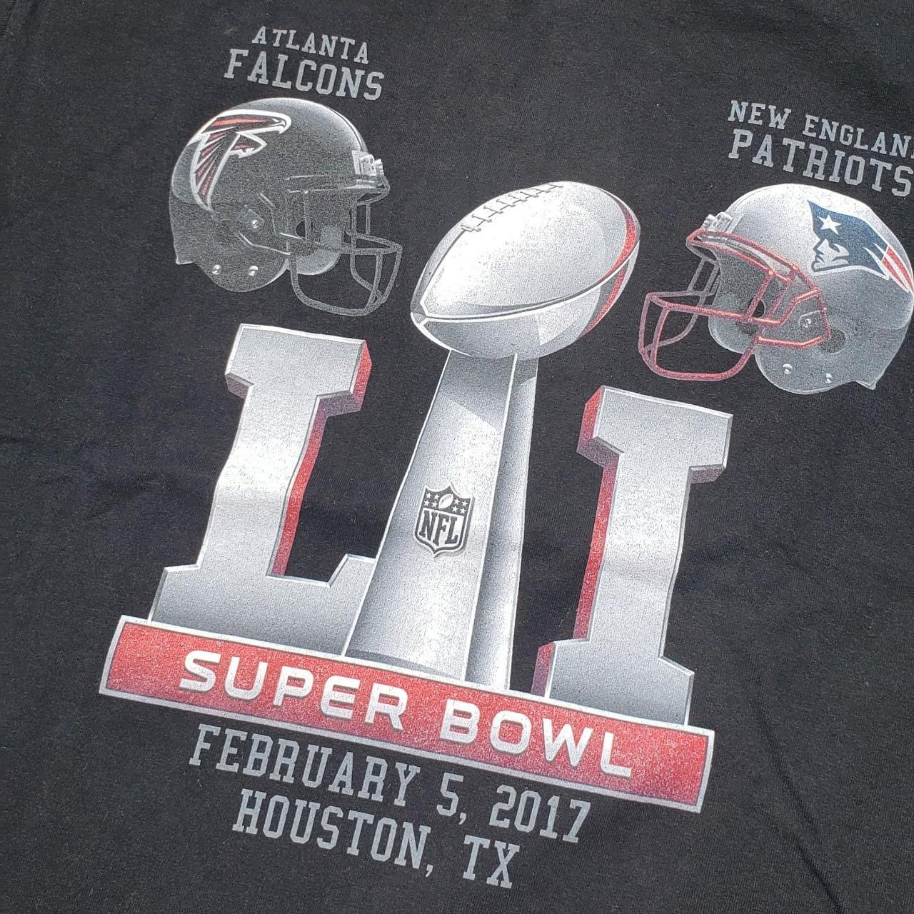 Atlanta Falcons Super Bowl LI Shirt Mens Large 