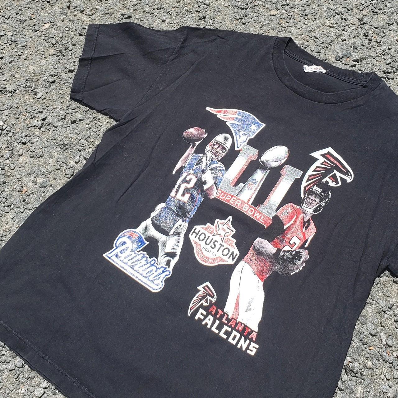 Patriots vs. Falcons 2017 Superbowl Longsleeve - Depop