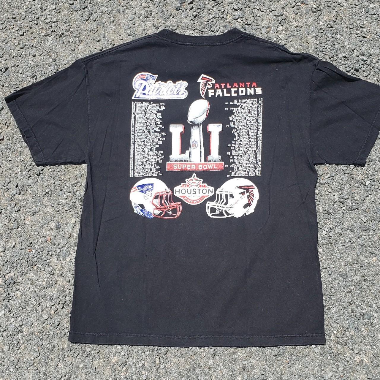 Patriots vs. Falcons 2017 Superbowl Longsleeve - Depop