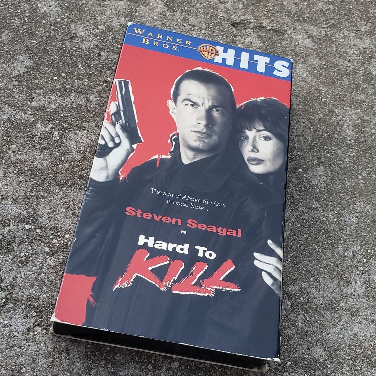 1990 Vintage Steven Seagal Hard to Kill VHS in great... - Depop