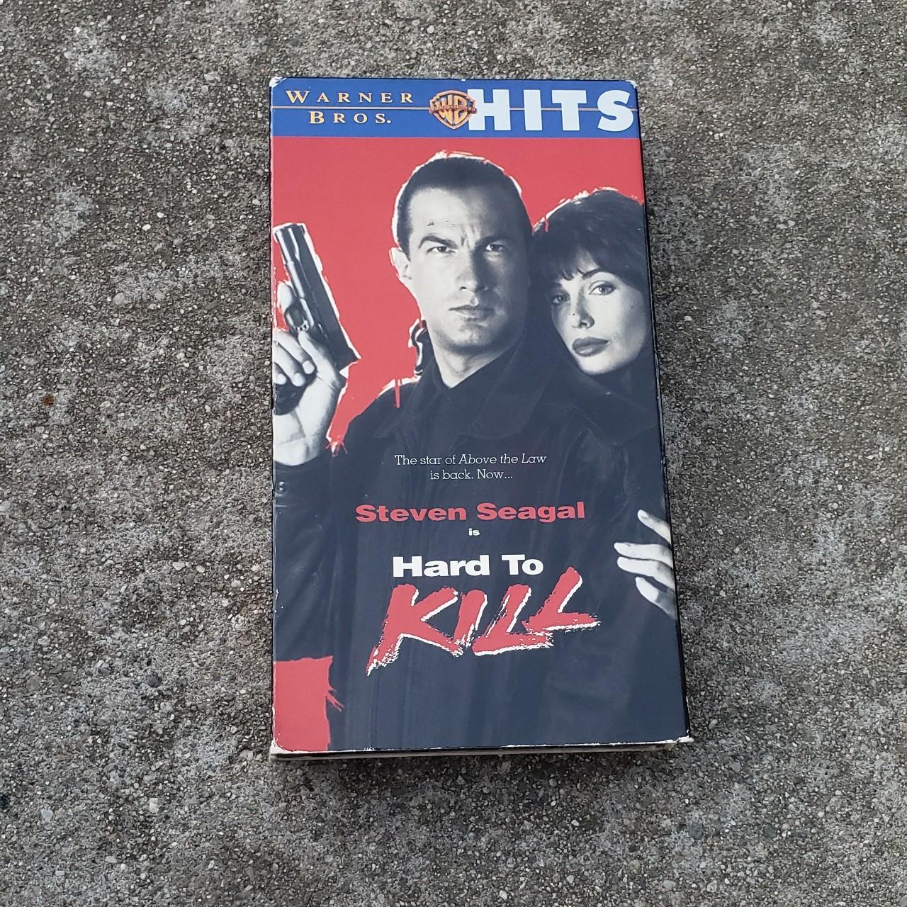 1990 Vintage Steven Seagal Hard to Kill VHS in great... - Depop