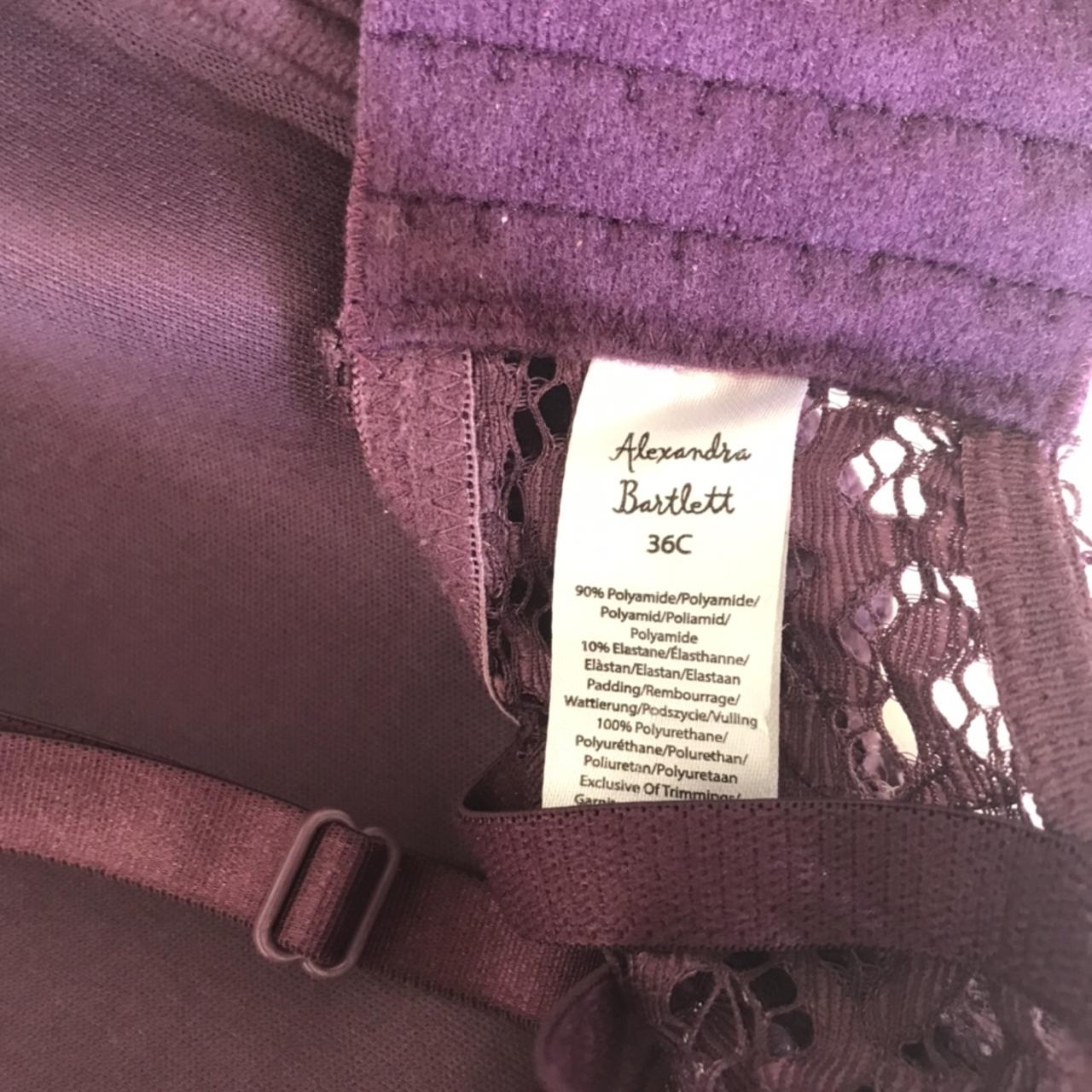 SOLD Lovely plum coloured underwired bra 🌸 Size:... - Depop