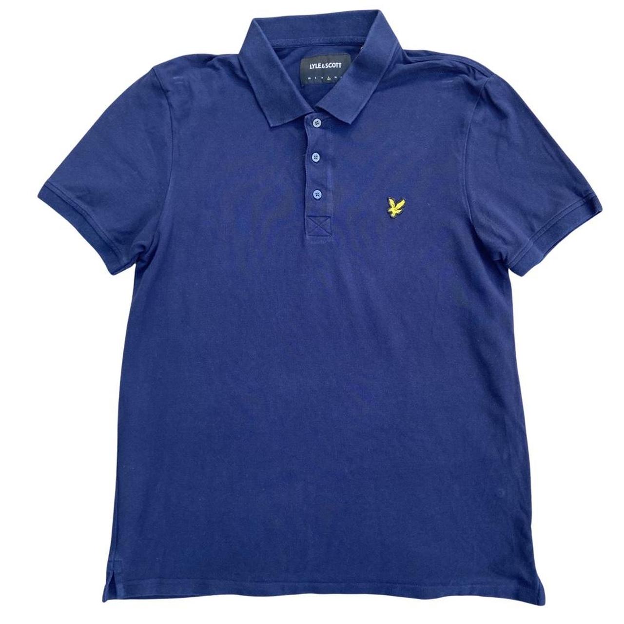 Lyle & Scott Men's Navy Polo-shirts | Depop