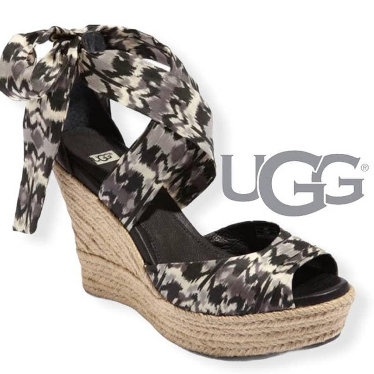 ugg lace up sandals