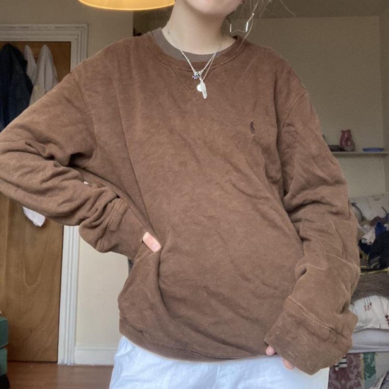 ralph lauren oversized sweatshirt