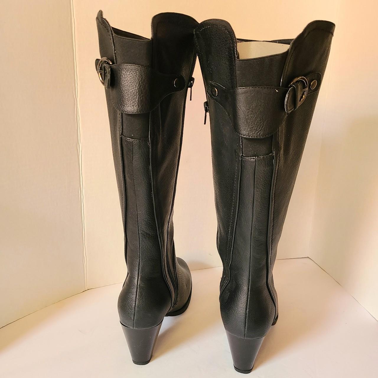 Insulated knee High Boots Man Made Materials Size 11... - Depop