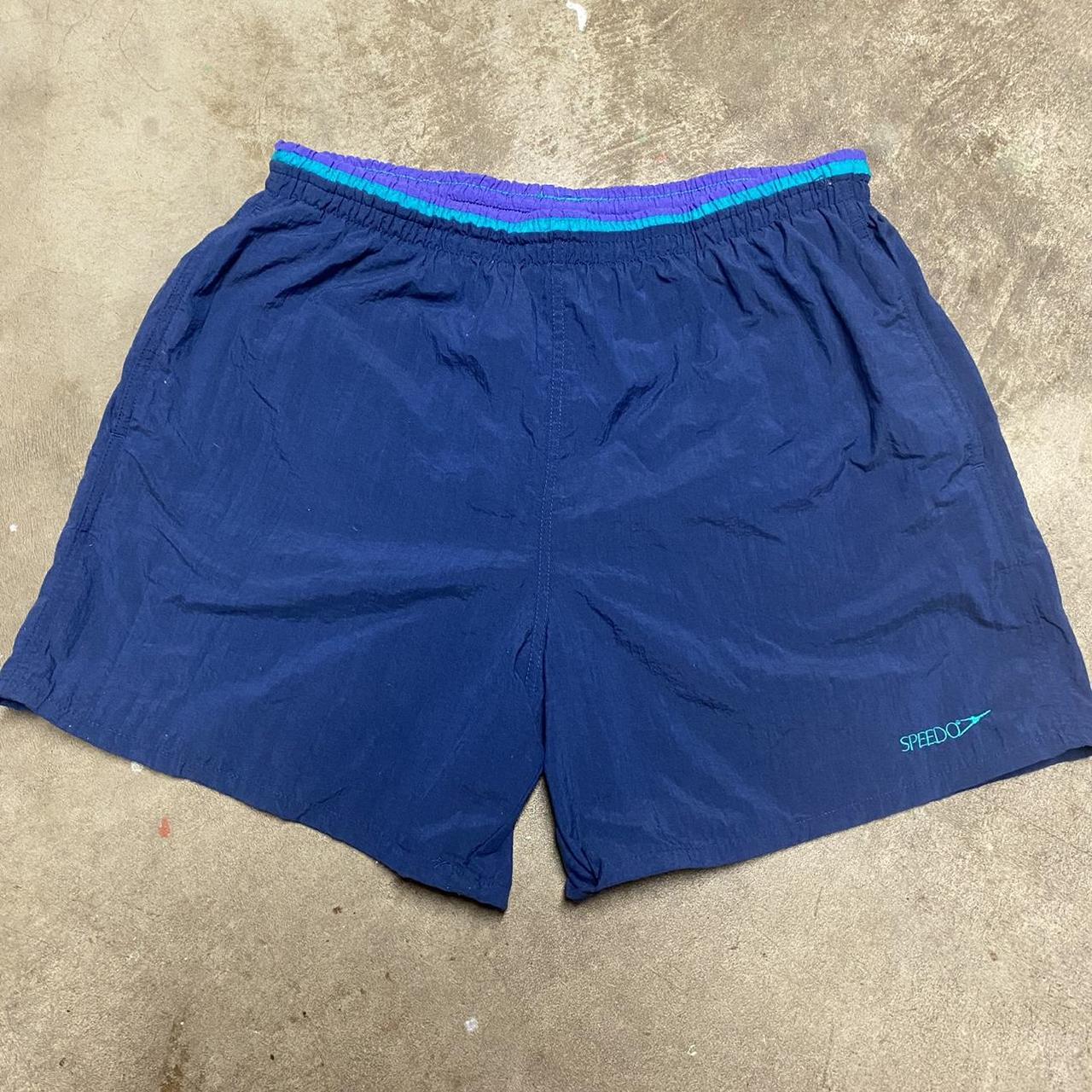 Vintage 1990’s Speedo Swim Shorts -... - Depop