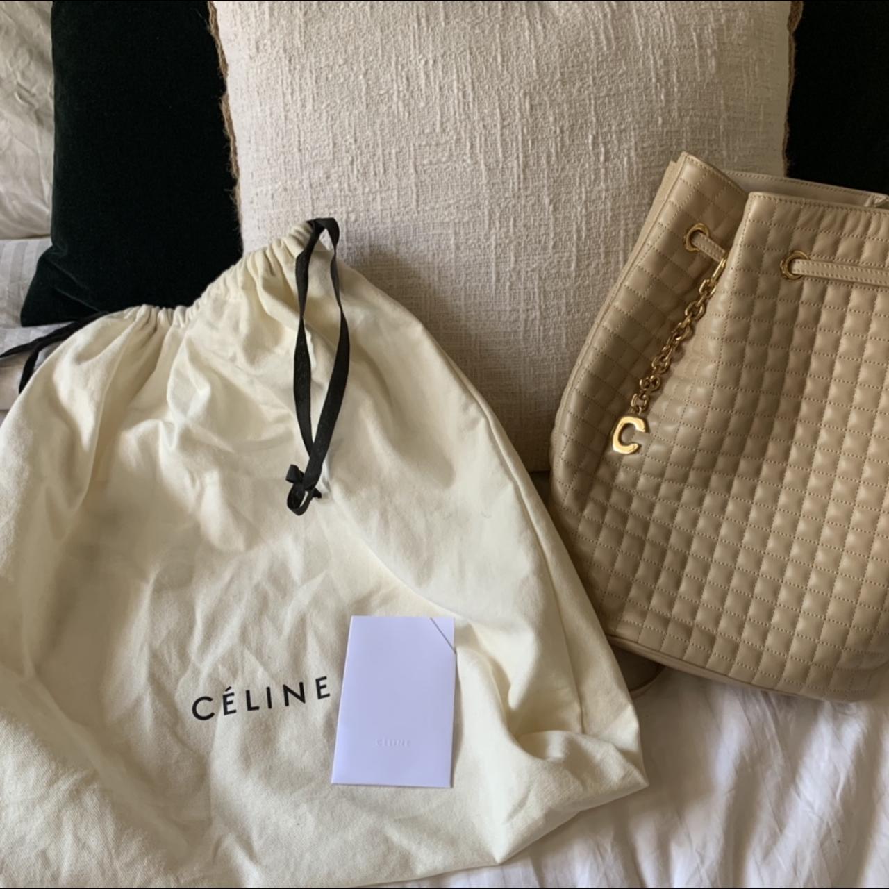 Brand new CELINE Calfskin Quilted C Charm Coin Card - Depop