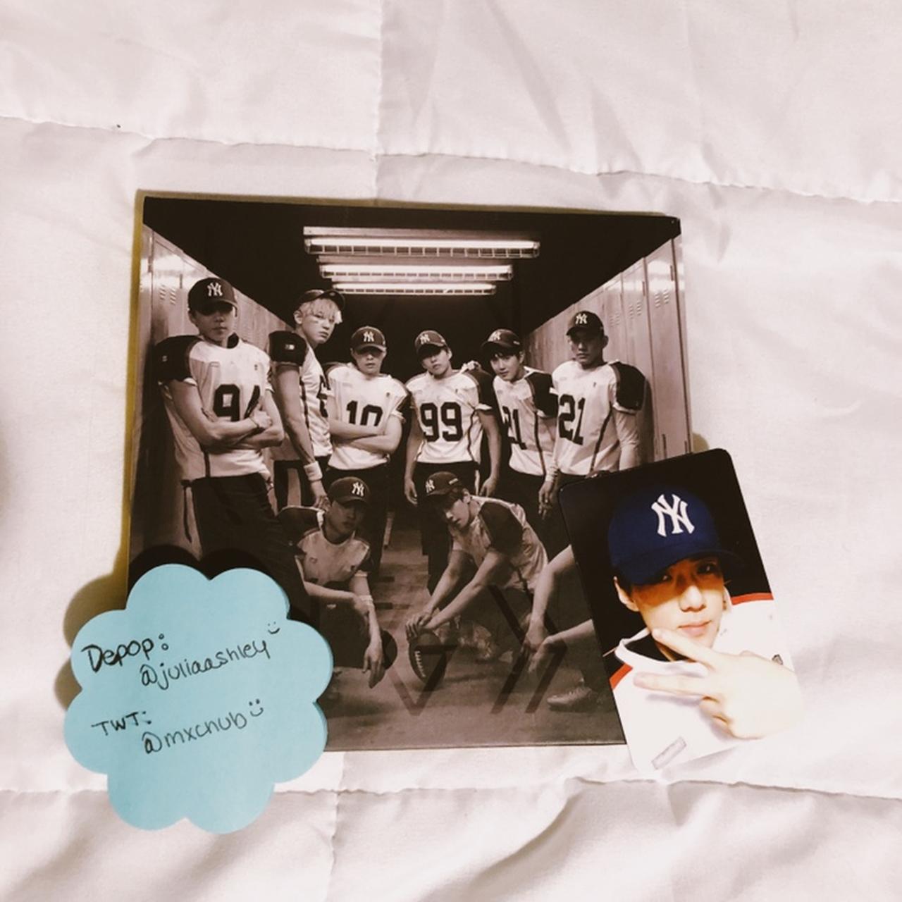 Exo love me right album with sehun pc comes with depop