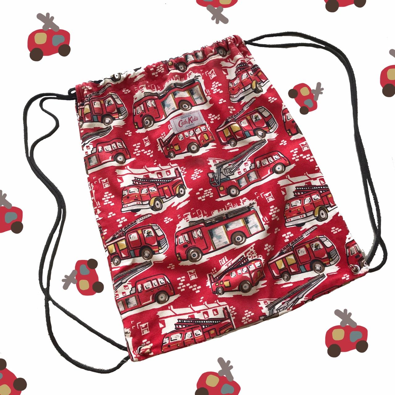 cath kidston firetruck drawstring bag 🇸🇬 priced in... - Depop