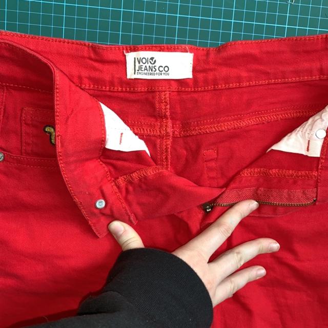 Voi jeans on sale red denim skirt