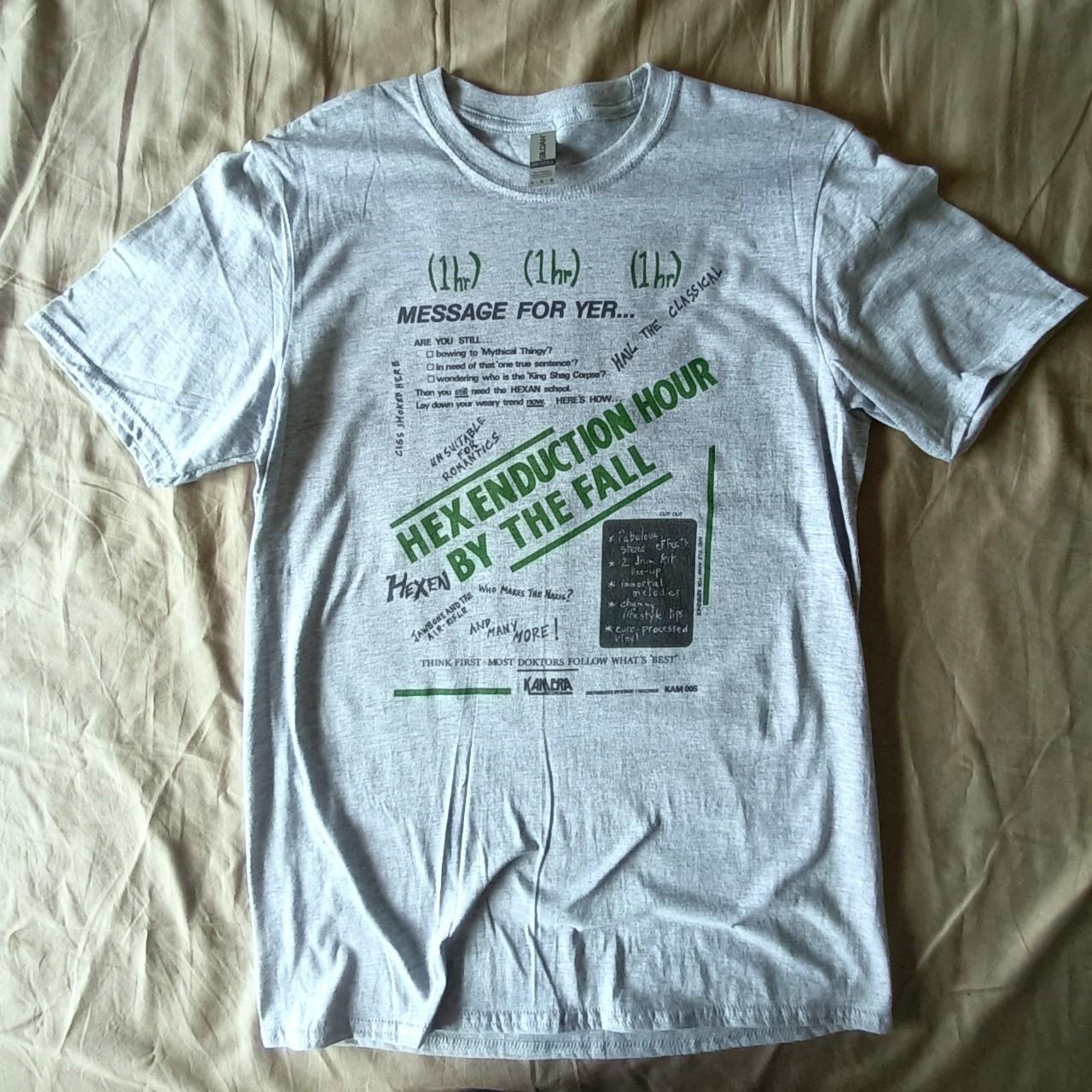 THE FALL 'Hex Enduction Hour' T-shirt - Size Medium... - Depop